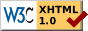 XHTML validný dokument